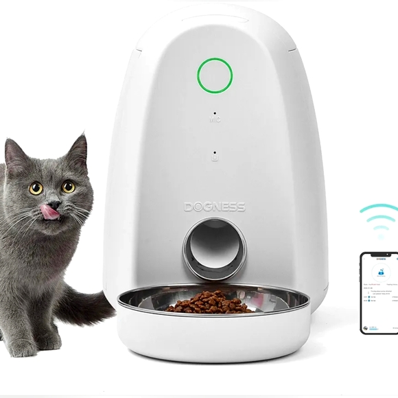 dogness Other - Dogness 2L automatic pet feeder with food level indicator and voice